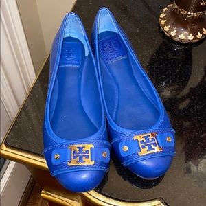 **SOLD** Tory Burch navy blue flats